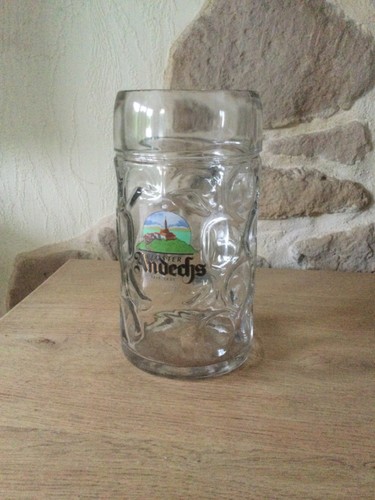 Bierkrug maß glas liter - maß,