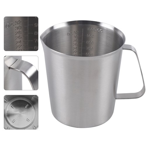 Messbecher edelstahl meßkanne - messbecher,