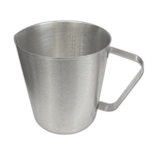 Edelstahl messbecher liter - edelstahl,